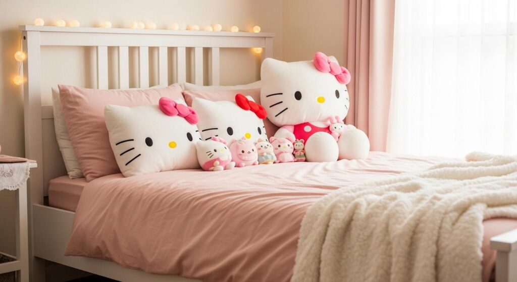 🎀 Hello Kitty Pink Bedroom Aesthetic Ideas
